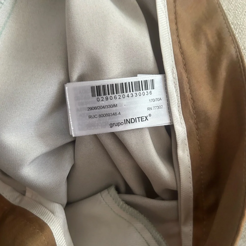 ZARA TIE DYE PRINT WIDE LEG PANTS size medium - Picture 6 of 7